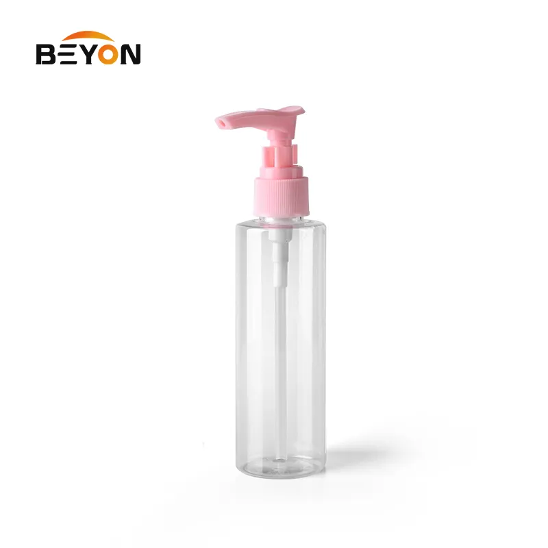 Eco Friendly 110Ml Pet Plastic Cosmetics Packaging Pump Shampoo Bottle