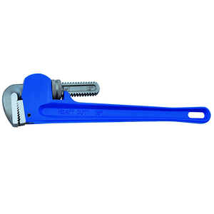 Clé à tube de haute qualité, outils de <span class=keywords><strong>plomberie</strong></span>, acier au carbone, robuste, à nez courbé à 45 degrés - Product Image 3