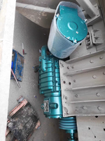 Modèle HYCW-10/2, 1 cylindre avec un débit de 10 mètres cubes par minute, compresseur d'air de déchargement en ciment suspendu de marque Bohai