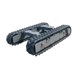 GaoShan Çok Fonksiyonlu Lastik Paletli 3 Tonluk Sondaj Makinesi Alt Takımı Paletli Şasi 21 Mpa Maksimum Basınç İnşaat Makinesi - Product Image 6