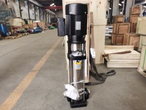 Pompe de surpression haute pression à faible bruit pour usine avec moteur IE3, en acier inoxydable, IP55, multistade, pour usage commercial - Product Image 5