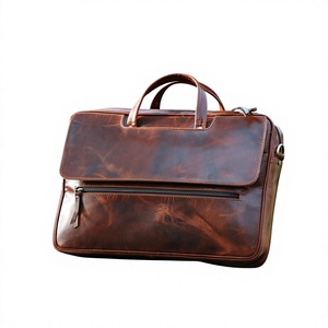 BS INTERNATIONAL Dernière Sacoche pour Ordinateur Portable en Cuir Véritable pour Homme, Style Coréen Moderne, Imperméable, Légère et Durable avec Bandoulière - Product Image 5