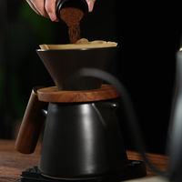 Kit à café DHPO, filtre à café à verser, moulin à café manuel, balance électronique, bouilloire et sac de voyage en EVA, ensemble de filtration à café
