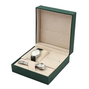 个性化奢华设计高品质塑料 PU 手表盒