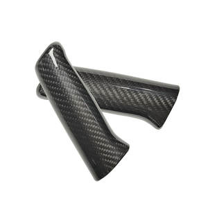 Couvre-poignée de frein à main en fibre de carbone, garniture de console centrale pour Mazda MX-5 (<span class=keywords><strong>2016</strong></span>+), <span class=keywords><strong>Fiat</strong></span> 124 Spider Abarth 124, pièces de voiture en carbone - Product Image 4