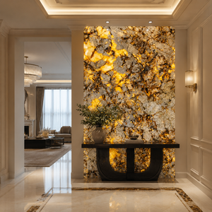 UNIONSTONE Brasil Cuarcita Pandora en Losas Grandes, Baldosas de Piedra Natural Única y de Lujo Moderno, 1 Año de Garantía para Paredes, Pisos y Encimeras - Product Image 4