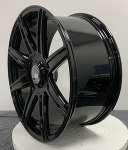 Nuovi Cerchi in Lega Forgiati per Range Rover Discovery <span class=keywords><strong>4</strong></span>, BMW X5/X6/X7, Mercedes GLS, Rolls-Royce Ghost, Audi - 20mm 50mm 10mm 10J 5x112 Nero - Product Image 3