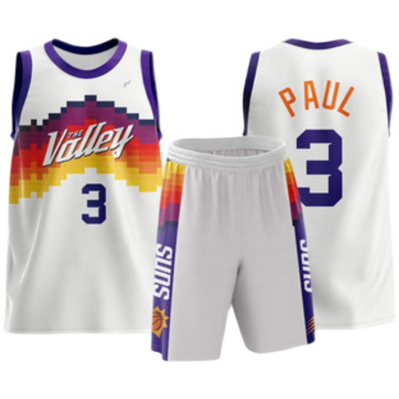 Футболка Phoenix sun city edition, Мужская футболка phoenix sun, Классическая баскетбольная Футболка suns