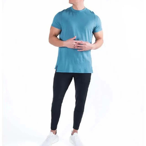 Nueva buena calidad profesional Venta caliente personalizada buena calidad precio barato hombro caído camiseta para hombres Unisex 2025 - Product Image 5