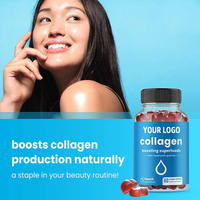 Bonbons gélifiés au collagène OEM ODM avec biotine, compléments alimentaires beauté pour la croissance des cheveux, les soins de la peau et des ongles, blanchiment de la peau