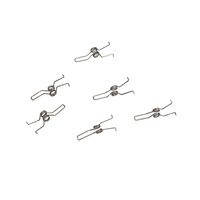 Ressorts de torsion en acier inoxydable galvanisé sur mesure, petits ressorts hélicoïdaux de précision, fabricant de quincaillerie industrielle