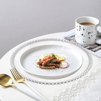 Support de Présentation en Acrylique Transparent de Luxe pour Assiettes de Présentation de Mariage et Événements - Grande Vente
