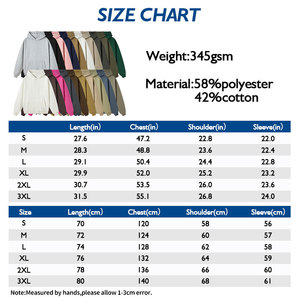 OEM personalizable Streetwear Hombres 345GSM Sudadera con capucha de algodón de poliéster de peso pesado en blanco con capucha para los hombres - Product Image 6