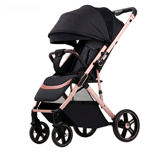 Poussette Bébé Wisesonle à Vue Haute, Landau <span class=keywords><strong>Porte</strong></span>-Bébé, Vente Directe Fournisseur Chinois, Cadre en Acier Inoxydable Oxford Personnalisé OEM, 15kg - Product Image 5