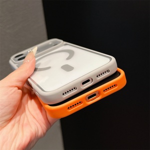 Funda Magnética Transparente de Acrílico para iPhone 17 Pro Max, 17 Air, 16, 15, 14, 13, 12, 11, Carcasa Rígida Transparente a Prueba de Golpes - Product Image 5