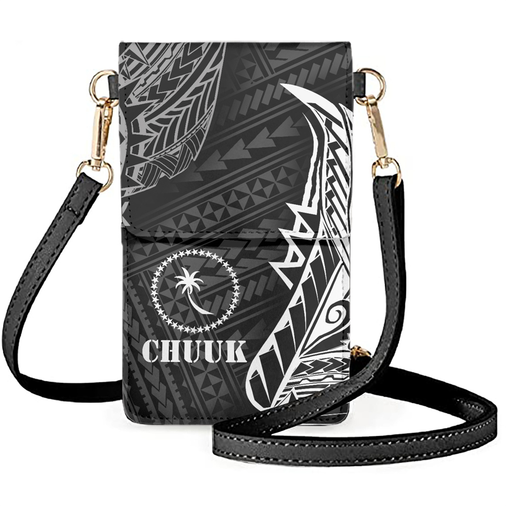 Wholesale Custom Crossbody Bag with Chuuk Flower Print