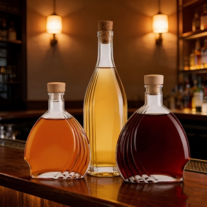 Bouteille en verre vide personnalisée en forme <span class=keywords><strong>de</strong></span> cœur gravée, 375 ml, 500 ml, 750 ml, pour whisky, <span class=keywords><strong>rhum</strong></span>, gin - Product Image 4