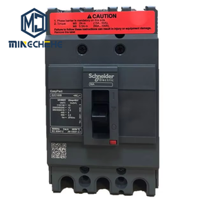 Interruptor Automático en Caja Moldeada EZC100B3050 EZC100B3060 3P 3 Polos 100A MCCB 36kA para Protección de Energía Industrial - Product Image 1
