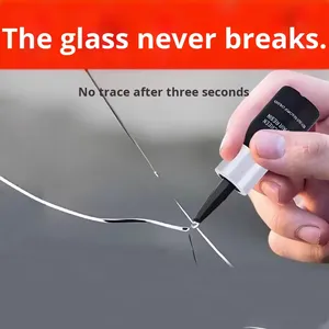 Kit de réparation de <span class=keywords><strong>pare</strong></span>-<span class=keywords><strong>brise</strong></span> en résine pour réparer les fissures et les rayures du verre pour la vitre avant, le rétroviseur et le <span class=keywords><strong>pare</strong></span>-<span class=keywords><strong>brise</strong></span>. - Product Image 2