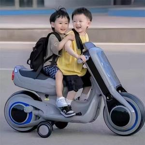 中国工厂电动男女通用骑乘摩托车玩具塑料轮儿童骑乘车来自制造商 - Product Image 2