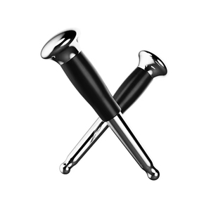 Stylo d'acupuncture en métal inoxydable Stylo d'acupuncture manuel en acier pour le soulagement de la douleur des tissus profonds du corps entier et le massage du visage - Product Image 2
