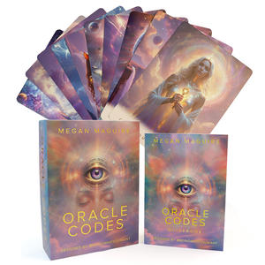 Baraja de <span class=keywords><strong>Tarot</strong></span> de Papel Ecológico con Logotipo |   Artículos Personalizables con Temática de Deidades, Acabado Brillante Duradero, Esquinas Cuadradas/Redondeadas para Venta al por Mayor - Product Image 1