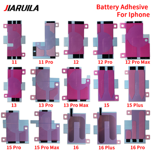 Autocollants de bande de colle adhésive de <span class=keywords><strong>batterie</strong></span> de téléphone portable pièces de rechange pour <span class=keywords><strong>IPhone</strong></span> 16 15 14 13 12 <span class=keywords><strong>11</strong></span> <span class=keywords><strong>Pro</strong></span> <span class=keywords><strong>Max</strong></span> Plus - Product Image 2