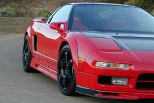 91-01 Acura NSX 2-puerta coche piezas de fibra de vidrio sin pintar delantera y trasera amplia Fender bengalas 4Pcs - Product Image 6