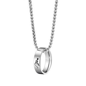 Gioielli Popolari su Douyin Stanno Vendendo Bene. Ciondoli 'Ti Amo Più del Tuo Amante', Versatili per Maglioni, Catene di Perle, Collane - Product Image 6