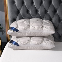 Oreiller d'hôtel de qualité supérieure 220 fils/cm² Oreiller Hilton 800g Oreiller d'hôtel de luxe