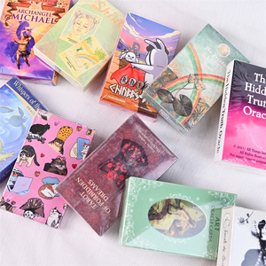 Envío Exprés, <span class=keywords><strong>Cartas</strong></span> del <span class=keywords><strong>Tarot</strong></span> al por Mayor, Guía para Principiantes, Símbolos de Adivinación del Futuro, Juego de <span class=keywords><strong>Cartas</strong></span> de Cristal para Fiestas - Product Image 2