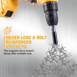 Magnetic Impact Nut Driver Set Metric Bits <b>Socket</b> Adapters Bit Holder Wing Universal <b>Sockets</b> Quick Magnetic Impact Offers Precis - Product Image 6