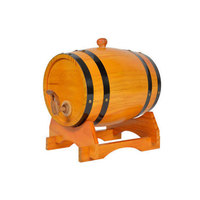 Fûts en chêne de 1,5L/3L/5L/10L/20L/30L/50L pour usage domestique, fûts en bois pour vin rouge, vin blanc, bière, meubles, fûts à vin à vendre