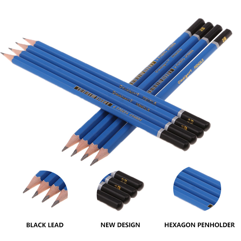 Карандаш HB из натурального дерева высшего качества и профессионального производства