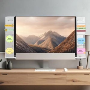 Wholesale Modern Design for Convenient Clear Acrylic Computer Monitor Memo Board Customized Color/Size/Logo Polished Display - Product Image 6