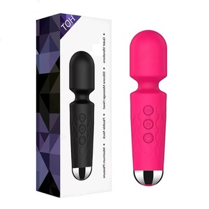 Masajeador de varita potente, inalámbrico, resistente al agua, recargable por USB, 8 velocidades potentes, 20 modos de vibración, minifrecuencia para <span class=keywords><strong>mujeres</strong></span> - Product Image 5