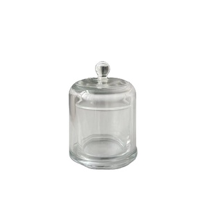 Nến thủy tinh Container có nắp đậy tùy chỉnh trang trí nội thất giáng sinh nến gốm sang trọng nến Jar - Product Image 4