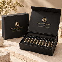 Boîte magnétique vide personnalisée avec logo, emballage pour flacon cosmétique de 1 ml, conteneur sécurisé pour enfants, boîte cadeau
