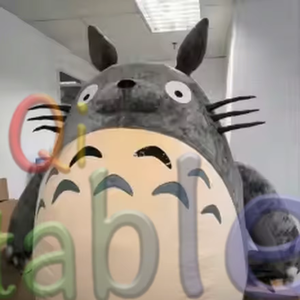 <span class=keywords><strong>Disfraz</strong></span> Inflable de Personaje de Dibujos Animados, <span class=keywords><strong>Disfraz</strong></span> Inflable de Gato Anime, Mascota Inflable para Cosplay y Actuaciones - Product Image 1