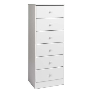 6-Drawer <strong>Dresser</strong> for Home Bedroom Wooden Chest of Drawer <strong>Pine</strong> Color for Living Room &amp; Gym - Product Image 4
