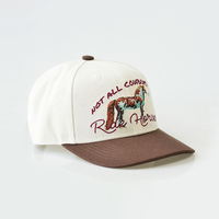 Gorra de Béisbol Personalizada de Alta Calidad, Unisex, de 6 Paneles, con Visera Curva, de Algodón, con Logotipo Bordado en 3D, Estilo Vintage, para Hombre y Mujer