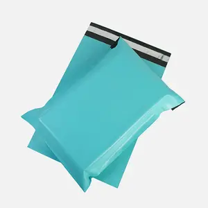 カスタム透明プラスチック防水小配送宅配便封筒ポリメーラーピンク送料バッグ衣類用