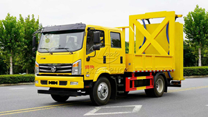 Dongfeng 4x2 18Ton Truck Mounted Attenuator 100K Crash Cushion Vehicle Hydraulic Lifting Anti-collision Buffer Truck - Product Image 2