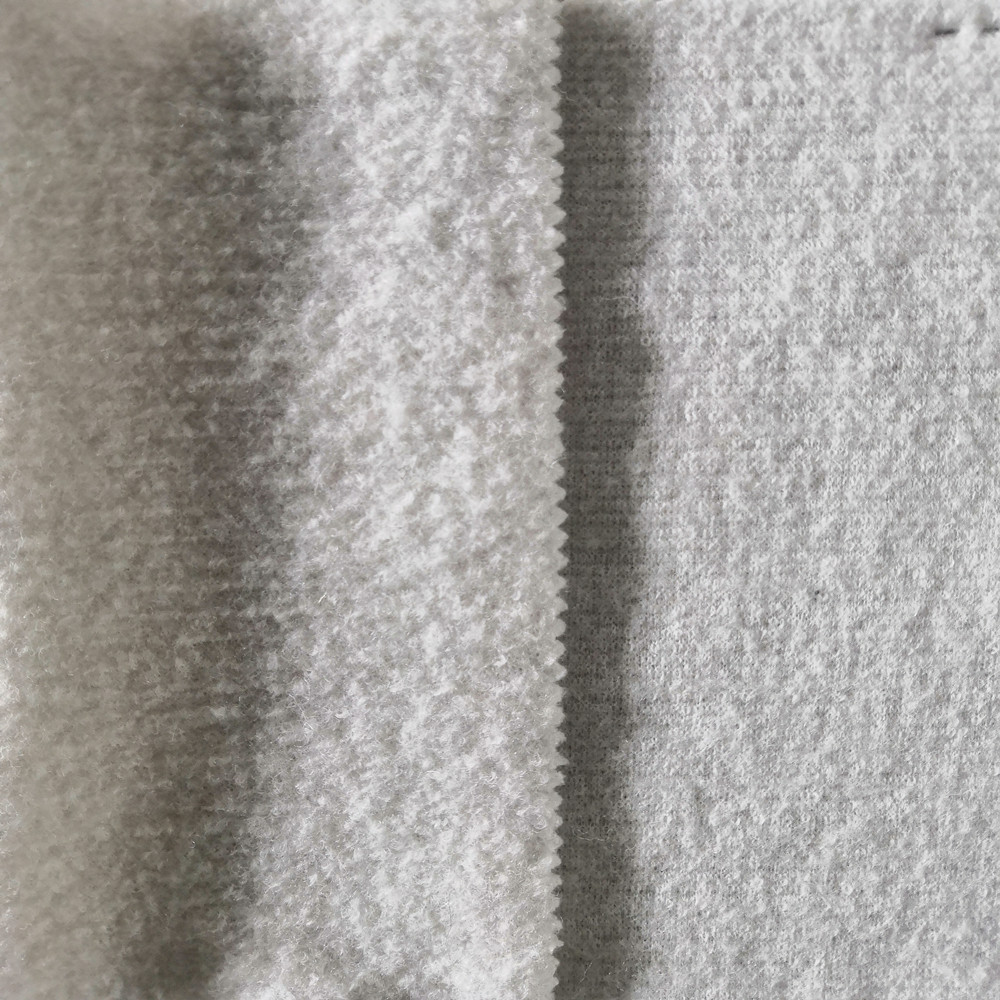 Ready to Ship Super Soft 100% Merino Wool Worsted Yarn Anti-static Knitted Fleece Fabric Warm and Comfy Suits for Boys & Girls