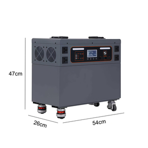 Station d'alimentation portable 3000W, batterie de secours d'urgence pour la maison, générateur solaire rechargeable, alimentation extérieure - Product Image 2