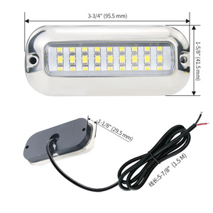Led Boat <b>Light</b> Stainless Steel 316 Red 12V 30V <b>Pool</b> Waterproof Ip68 Durable - Product Image 5