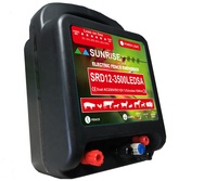 SUNRISE Meest krachtige AC/DC dubbele PV-bescherming waterdichte milieuvriendelijke elektrische omheining energizer voor paarden schapen rundvee olifanten