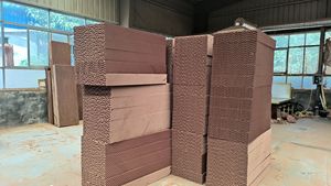 16 12 1.5 Evaporative Cooling Pad Honeycomb Style Cellulose Humidifier Water Indirect <b>small</b> - Product Image 2