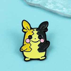 Broche <span class=keywords><strong>Pokémon</strong></span> Mignonne de Dessin Animé, Badge Créatif Anime Elfique Effet Goutte d'Huile, Accessoire Vestimentaire, <span class=keywords><strong>En</strong></span> Stock - Product Image 3