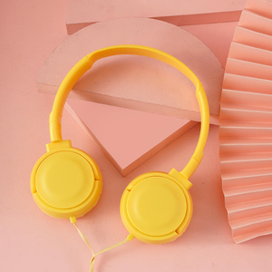 Casque filaire supra-auriculaire coloré avec son stéréo dynamique, commandes intégrées, en plastique, pour musique et jeux sur téléphone portable - Product Image 4